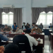 Rapat Dengar Pendapat (RDP) Komisi III DPRD  Banggai yang dihadiri Tim Pansel PDAM dan Mahasiswa, Senin, (13/9/2021).(Foto: OM/Amlin Usman)