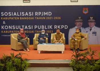 Bupati Banggai Sosialisasikan RPJMD 2021-2026 dan Konsultasi Publik RKPD 2023